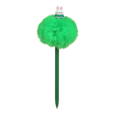 Ручка кулькова ZiBi KIDS Line 2005 FLUFFY BANNY 0,7 мм синя (16) /ZB.2005/ - зображення 4