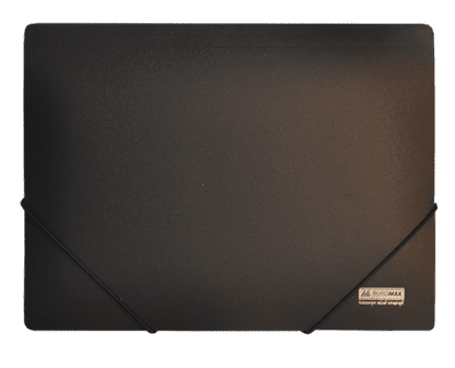 Папка на резинках А4 BUROMAX 3911-01 чорна /BM.3911-01/ - Фото 1 Папка на резинках А4 BUROMAX 3911-01 чорна /BM.3911-01/ - зображення 1