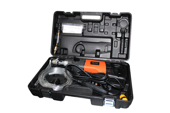 Дриль алмазна ручна з мікроударом GTM DK-160/2PD 1.9 кВт 1080-2160об/хв - изображение 3