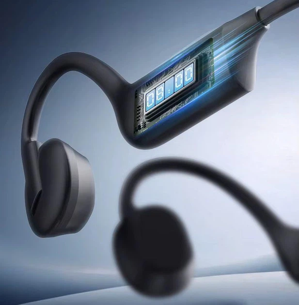 Спортивні бездротові кісткові навушники Langsdom BE-25 Pro Open-Ear з кістковою провідністю для спорту та бігу - Фото 7 Спортивні бездротові кісткові навушники Langsdom BE-25 Pro Open-Ear з кістковою провідністю для спорту та бігу - зображення 7