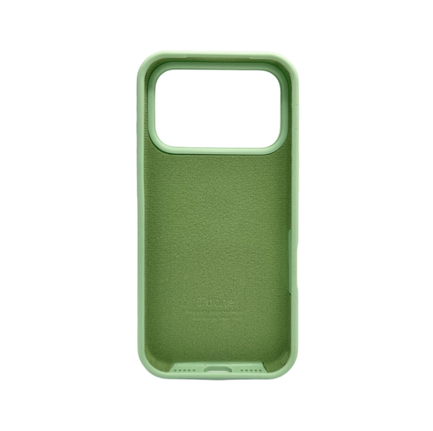 Защитный чехол-накладка Silicone Full Case AA Open Cam для Apple iPhone 17 Pro Max Avokado Green (FullOpeAAi17PM-51) - Фото 2 Защитный чехол-накладка Silicone Full Case AA Open Cam для Apple iPhone 17 Pro Max Avokado Green (FullOpeAAi17PM-51) - изображение 2