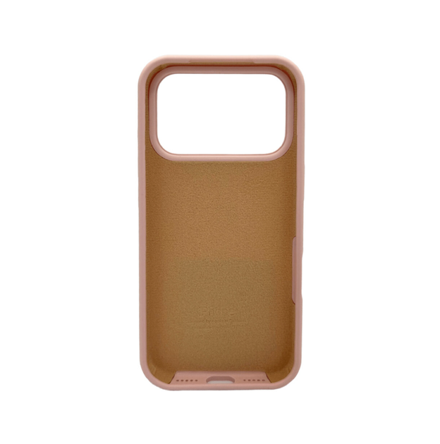 Захисний чохол-накладка Silicone Full Case AA Open Cam для Apple iPhone 17 Pro Pink Sand (FullOpeAAi17P-15) - Фото 2 Захисний чохол-накладка Silicone Full Case AA Open Cam для Apple iPhone 17 Pro Pink Sand (FullOpeAAi17P-15) - зображення 2