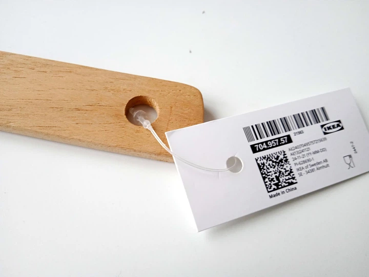 Дерев'яна лопатка UPPHÖJD ikea 33 см - Фото 4 Дерев'яна лопатка UPPHÖJD ikea 33 см - зображення 4