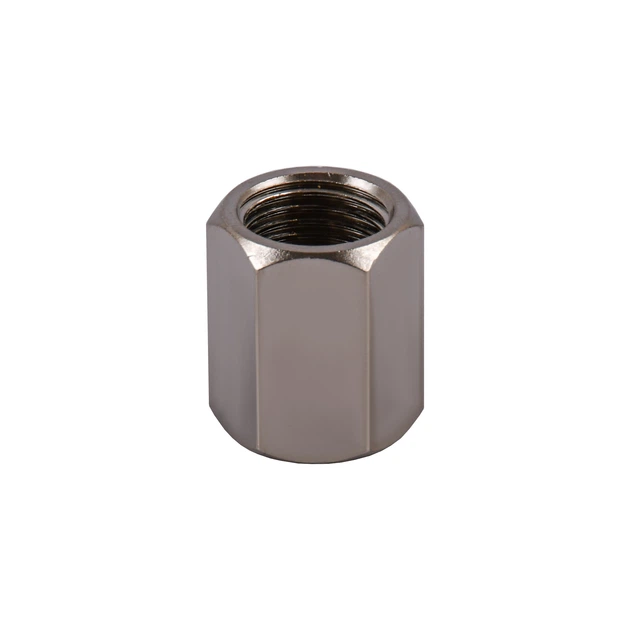Муфта 1/4″ВВ нікельована восьмигранна NM111O OPTIMUM - изображение 2