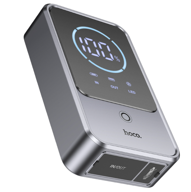 Автомобильное пускозарядное устройство Hoco QS7 Source 10000mAh с фонарём - изображение 2