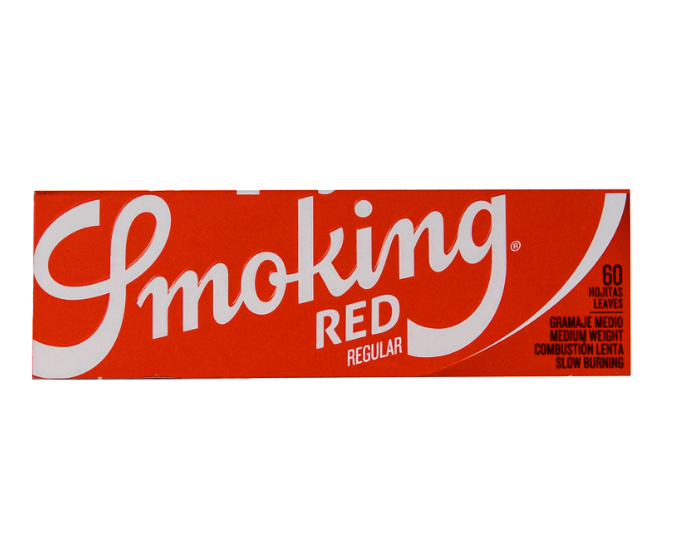 Папір для самокруток Smoking 70 мм, Red - Фото 1 Папір для самокруток Smoking 70 мм, Red - изображение 1