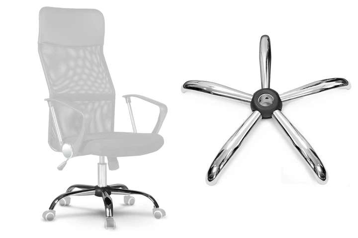 Podstawa do fotela Sofotel 32 cm Chromowana 2549 (5908220470861) - obraz 3