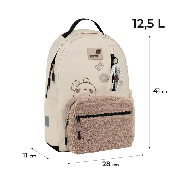 Рюкзак підлітковий + пляшка Kite Education teens Molang ML26-949M - изображение 2