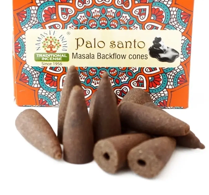 Namaste india palo santo, конусы из Индии жидкий дым , арома конусы - изображение 2