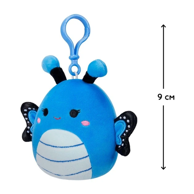 М'яка іграшка на кліпсі Squishmallows– Метелик Вейверлі (9cm) Squishmallows (249506) - изображение 2