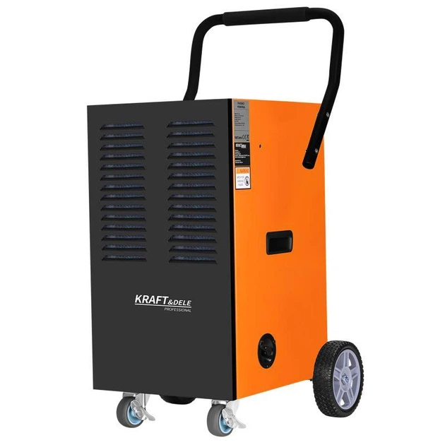 Осушувач повітря електричний промисловий поглинач вологи 900 Вт 60 л Kraft&Dele KD11744 професійний вологопоглинач для складу ангару підвалу виробничих та великих приміщень осушувач повітроосушувач для видалення сирості конденсату - зображення 5