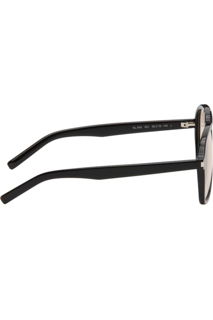 Сонцезахисні окуляри жіночі Saint Laurent SL 545 - 001 Black Sunglasses Woman - Фото 3 Сонцезахисні окуляри жіночі Saint Laurent SL 545 - 001 Black Sunglasses Woman - зображення 3