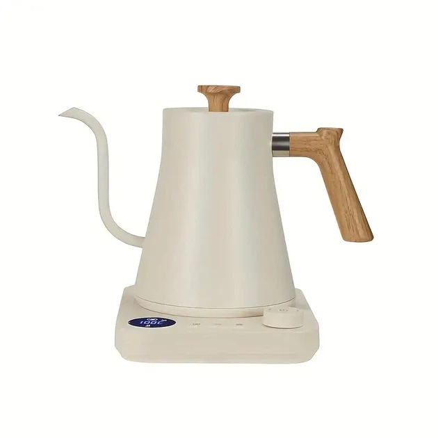 Электрический чайник Smang KT90PRO (белый, 0.9 л, 1200 Вт, нержавеющая сталь, автоматическое отключение, 360° база) - изображение 2