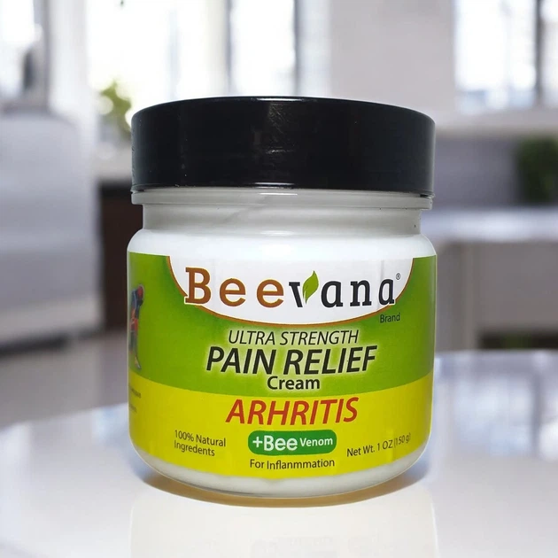 Крем для суглобів Beevana Bee Venom крем з бджолиною отрутою та колагеном 180 г - зображення 2