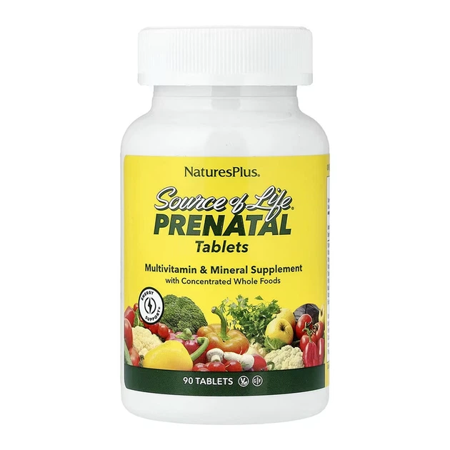 Multi для вагітних Nature's Plus Source of Life Prenatal 90 tabs (097467030916)