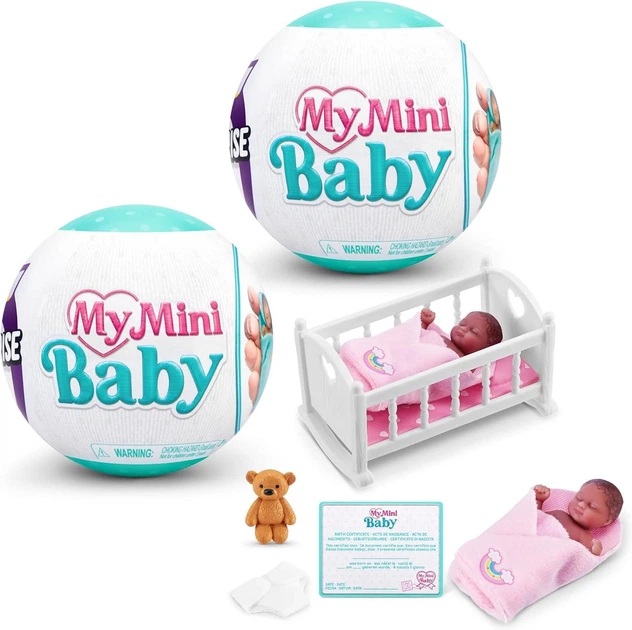 Куля сюрприз з немовлям Zuru My Mini Baby Surprise Series 1 реалістичний міні-пупс - Фото 4 Куля сюрприз з немовлям Zuru My Mini Baby Surprise Series 1 реалістичний міні-пупс - изображение 4