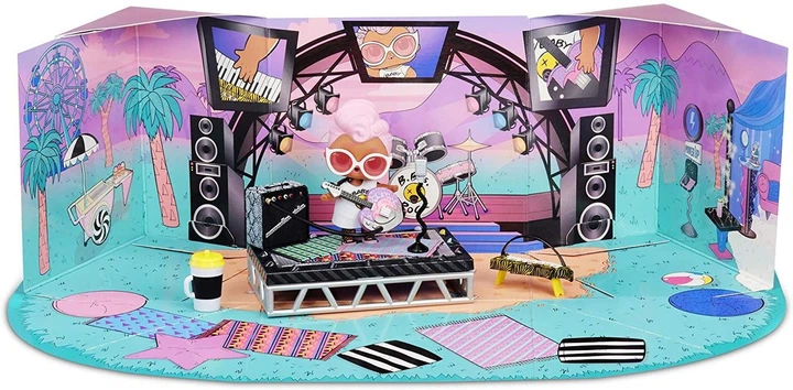 MGA Entertainment LOL Surprise Furniture Music Festival Grunge Grrrl ЛОЛ інтер'єр Леді-Гранж музичний фестиваль - Фото 4 MGA Entertainment LOL Surprise Furniture Music Festival Grunge Grrrl ЛОЛ інтер'єр Леді-Гранж музичний фестиваль - зображення 4