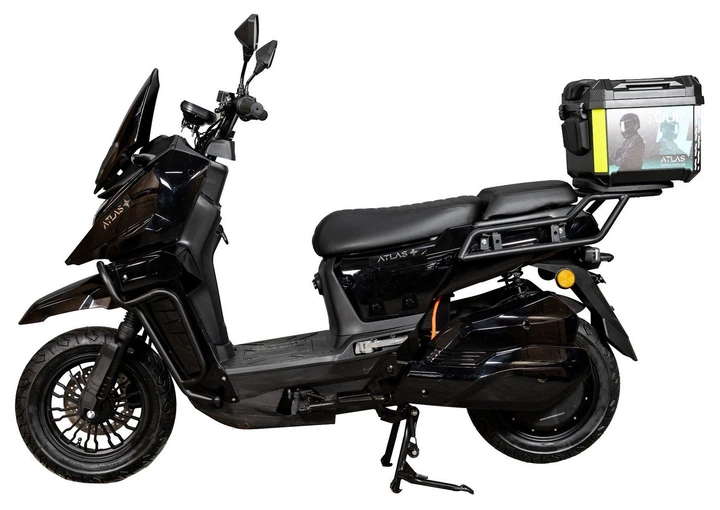Електроскутер ATLAS Tour Box Plus 2500W Black (TOK_3186) - изображение 2