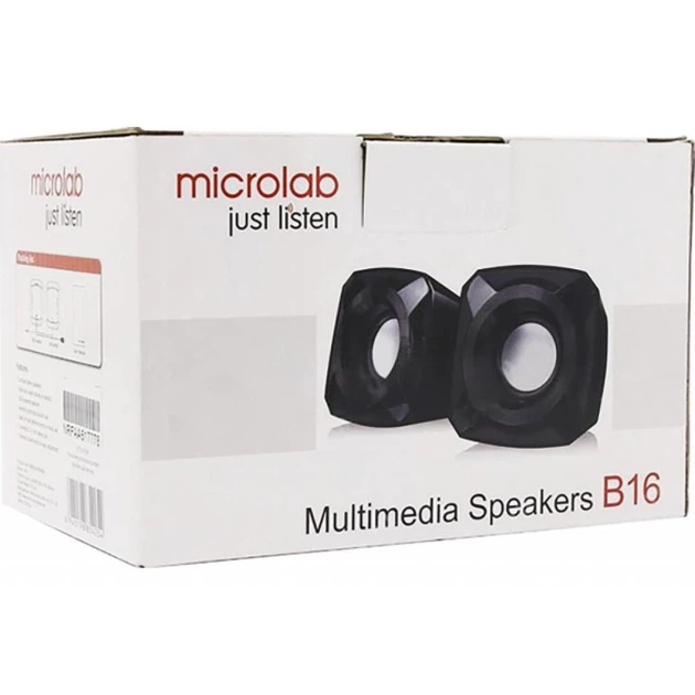 Акустическая система Microlab B-16 Black - изображение 6