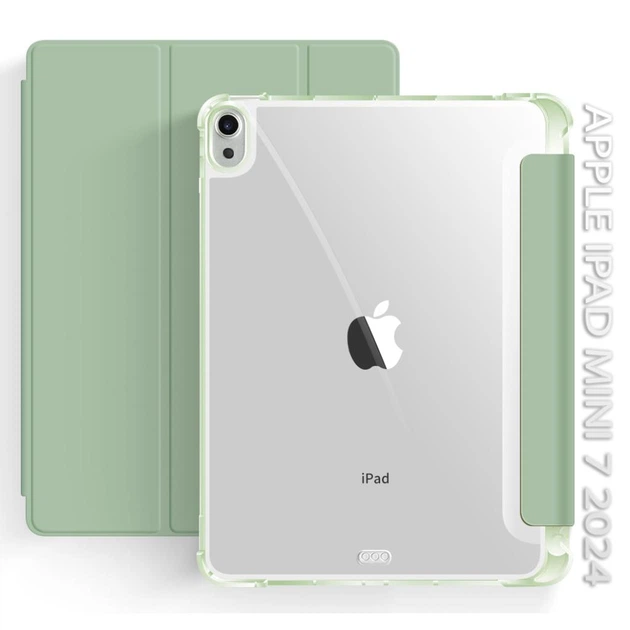 Чехол для планшета BeCover Soft Edge Apple iPad Mini 7 2024 Green - Фото 1 Чехол для планшета BeCover Soft Edge Apple iPad Mini 7 2024 Green - изображение 1