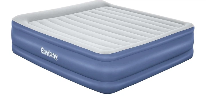 Materac dmuchany Bestway z wbudowaną pompką elektryczną 203 x 193 x 56 cm 67692 (6942138985788) - obraz 2
