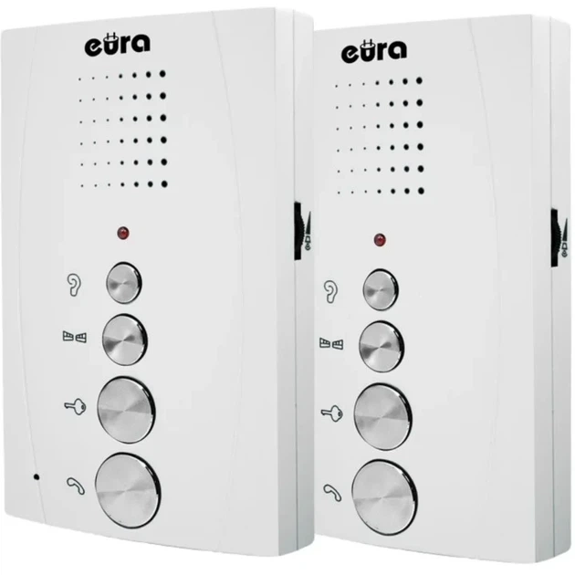 Комплект домофону Eura DIFESA Black/Silver (ADP-51A3) - зображення 3