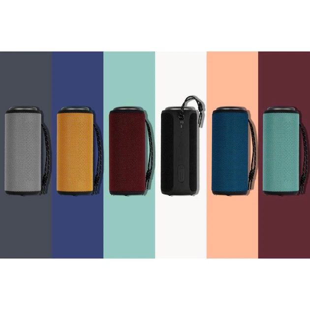 Акустическая система 2E SoundXTube TWS MP3 Wireless Waterproof Grey - изображение 10