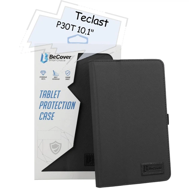 Чохол для планшета BeCover Slimbook Teclast P30T 10.1" Black - Фото 1 Чохол для планшета BeCover Slimbook Teclast P30T 10.1" Black - зображення 1