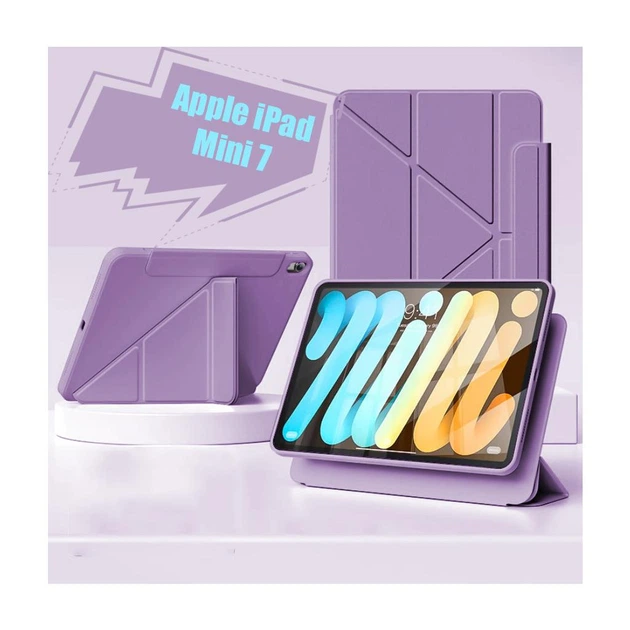 Чехол для планшета BeCover Ultra Slim Origami Flex Apple iPad Mini 7 2024 Purple - изображение 5