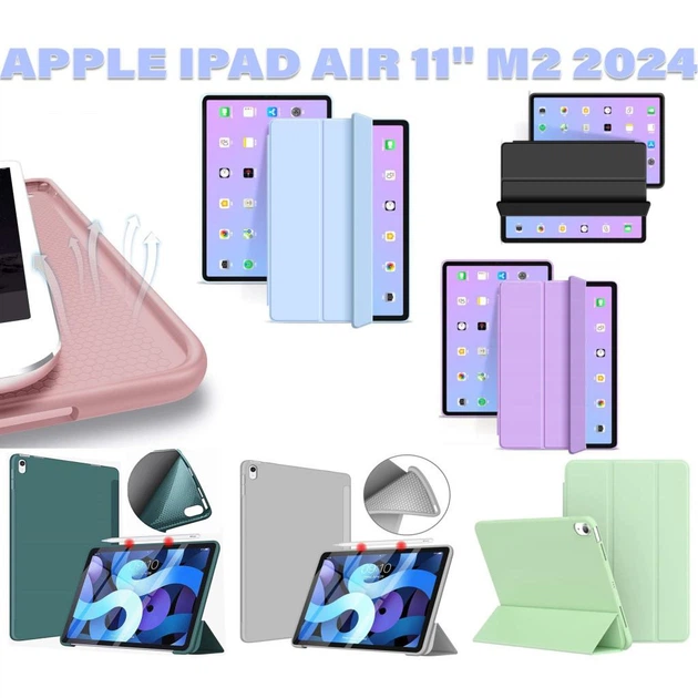 Чохол для планшета BeCover Tri Fold Soft TPU Silicone Apple iPad Air 11" M2/M3 (brn_711408) - Фото 6 Чохол для планшета BeCover Tri Fold Soft TPU Silicone Apple iPad Air 11" M2/M3 (brn_711408) - зображення 6