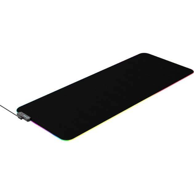 Килимок для мишки Lorgar Steller 919 RGB USB Black - зображення 2