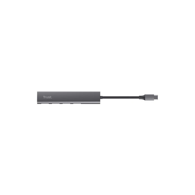 Концентратор Halyx Type-C до 4-Port USB-A 3.2 Grey Trust - зображення 3