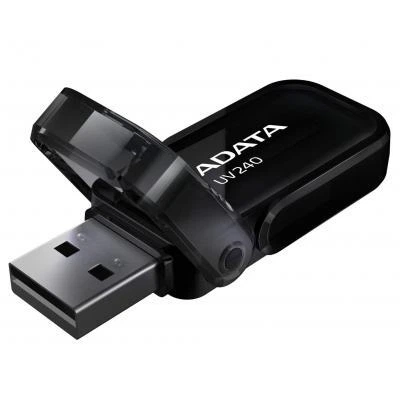 USB флеш накопитель ADATA 32GB UV240 Black USB 2.0 - Фото 2 USB флеш накопитель ADATA 32GB UV240 Black USB 2.0 - изображение 2