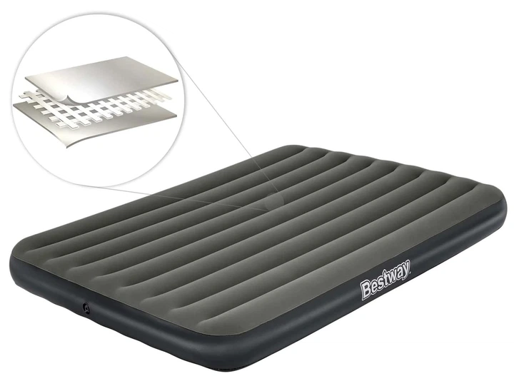 Надувний матрац Bestway двомісний 203 x 152 x 25 см 6713N (6941607326480) - зображення 6