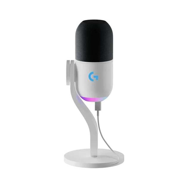 Микрофон Logitech Yeti GX Dynamic RGB Gaming Mic with Lightsync Off-White - изображение 3