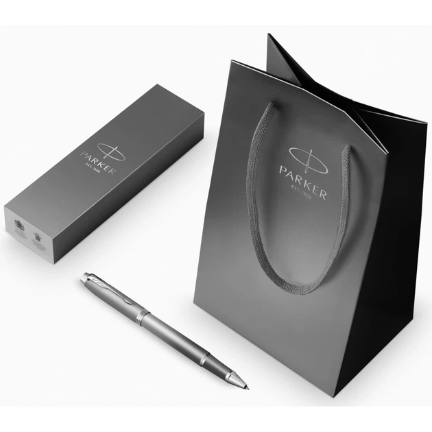 Ручка-ролер Parker IM 17 Rituals Grey CT RB + Пакет Parker Rituals (29 222) - Фото 7 Ручка-ролер Parker IM 17 Rituals Grey CT RB + Пакет Parker Rituals (29 222) - зображення 7