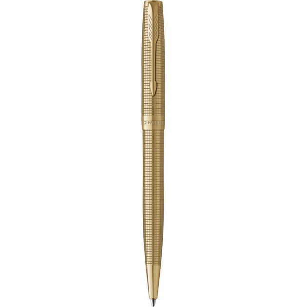 Ручка кулькова Parker SONNET 17 SE Cisele Gold GT BP + оксамит чохол (68 632) - Фото 1 Ручка кулькова Parker SONNET 17 SE Cisele Gold GT BP + оксамит чохол (68 632) - изображение 1
