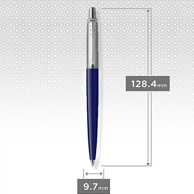 Ручка гелева Parker JOTTER 17 Originals Navy Blue CT GEL в Eco упаковці (15 862e) - Фото 4 Ручка гелева Parker JOTTER 17 Originals Navy Blue CT GEL в Eco упаковці (15 862e) - изображение 4