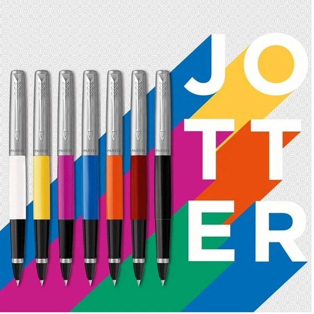 Ручка-ролер Parker JOTTER 17 Originals Blue CT RB в Eco упаковці (15 121e) - Фото 4 Ручка-ролер Parker JOTTER 17 Originals Blue CT RB в Eco упаковці (15 121e) - изображение 4