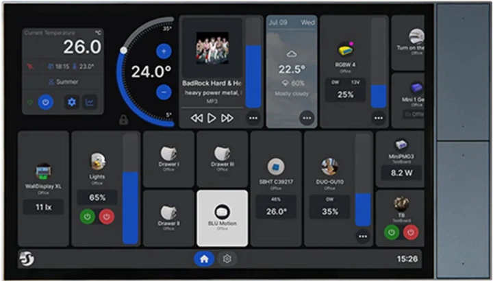 Настінний дисплей Shelly Wall Display XL Silver (FG3800238071691) - зображення 2