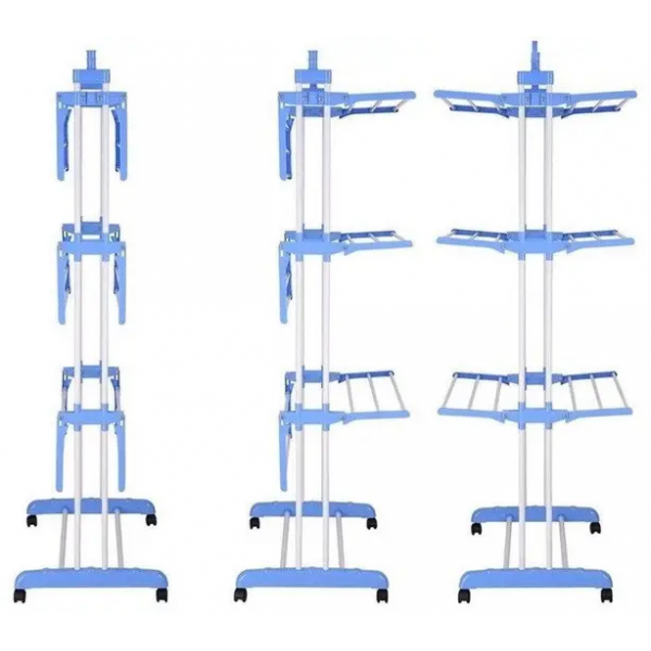 Сушарка для білизни складана Spray Paintint Clothes Hanger 116-2 - зображення 2