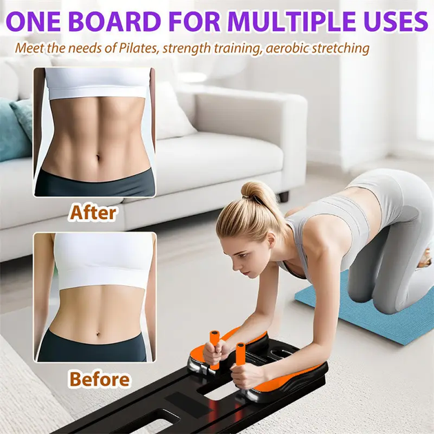 Тренажер складаний для пілатесу Multifunctional Fitness Board - Фото 7 Тренажер складаний для пілатесу Multifunctional Fitness Board - изображение 7