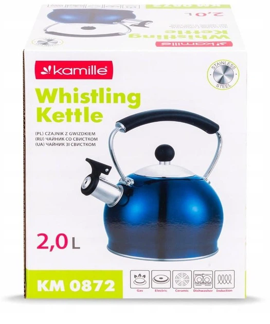 Чайник Kamille KM-0872 2 л со свистком soft touch - изображение 10