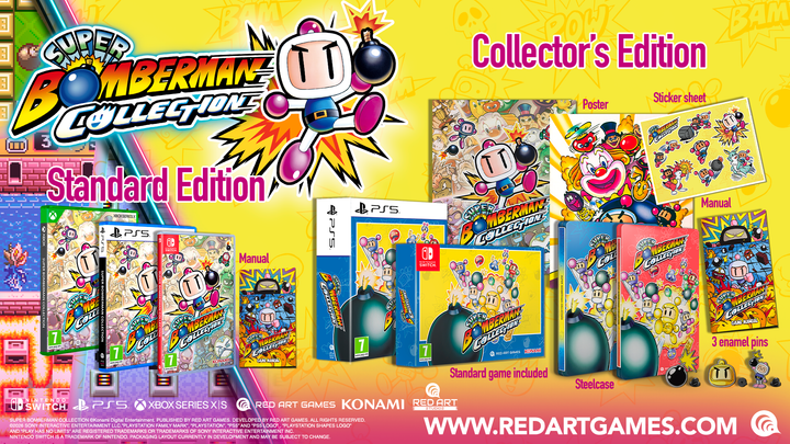 Gra PS5 Super Bomberman Collection Collector's Edition (Blu-ray płyta) (3760328375248) - obraz 16