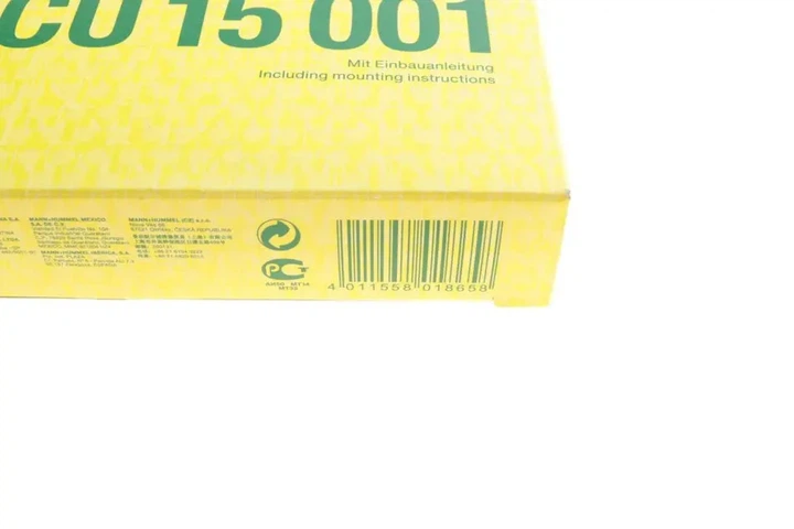 Фільтр салону Nissan Juke/Leaf/Cube 10- MANN-FILTER CU 15 001 - Фото 5 Фільтр салону Nissan Juke/Leaf/Cube 10- MANN-FILTER CU 15 001 - изображение 5