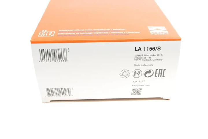 Фільтр салону BMW X1 (F48)/X2 (F39) 15- (к-кт 2 шт) KNECHT LA 1156/S - изображение 5