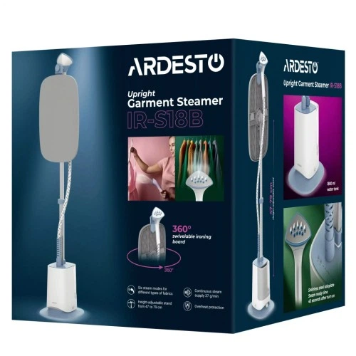 Отпариватель для одежды Ardesto IR-S18B Ardesto IR-S18B 971431 - изображение 12