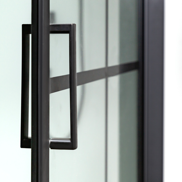 Душовий бокс Insana Agata 9900 NEW 90×90×207 см, квадратний, чорний профіль, прозоре скло, низький піддон - изображение 3