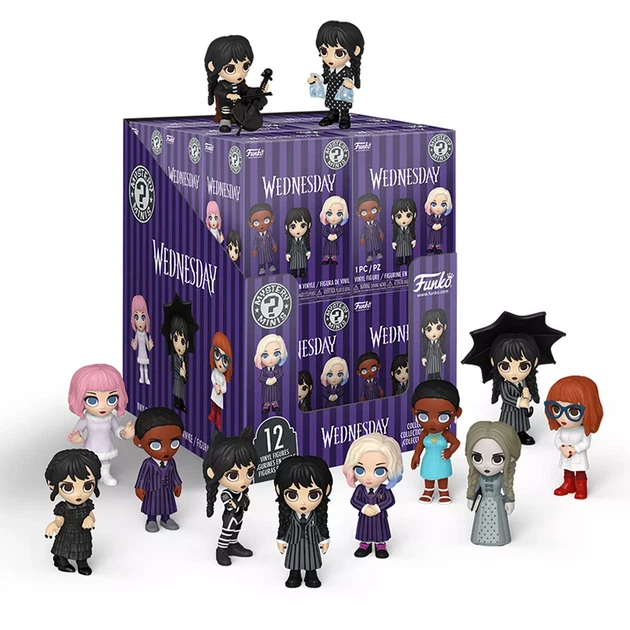 Фигурка-сюрприз Funko POP! Mystery Minis Уэнздей (88394) - Фото 3 Фигурка-сюрприз Funko POP! Mystery Minis Уэнздей (88394) - изображение 3