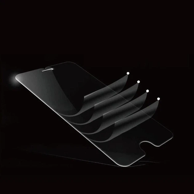 Захисне скло OG протиударне для Samsung A14 5G M14 F14 чорне - зображення 3